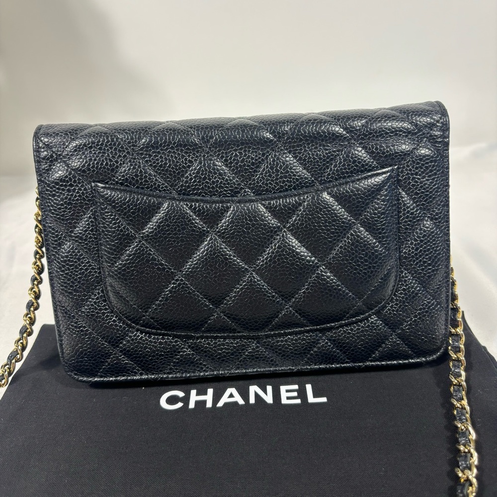 Gorgeous Chanel Woc black caviar gold hardware Sold - Picture 2 of 16